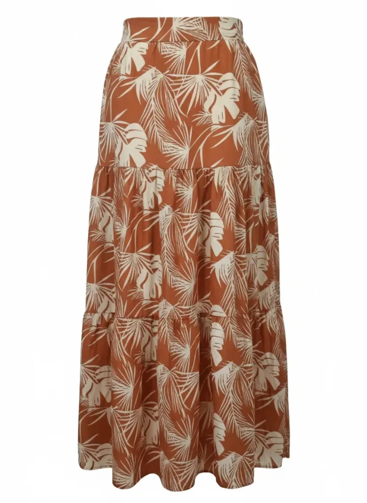 Maxifalda "Brisa Tropical" – Corte de Tres Tiempos